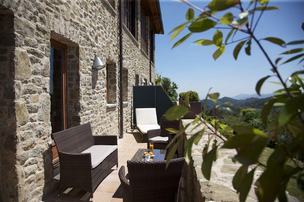 Hotel Restaurante El Ventos Sant Felíu de Pallarols Exterior foto