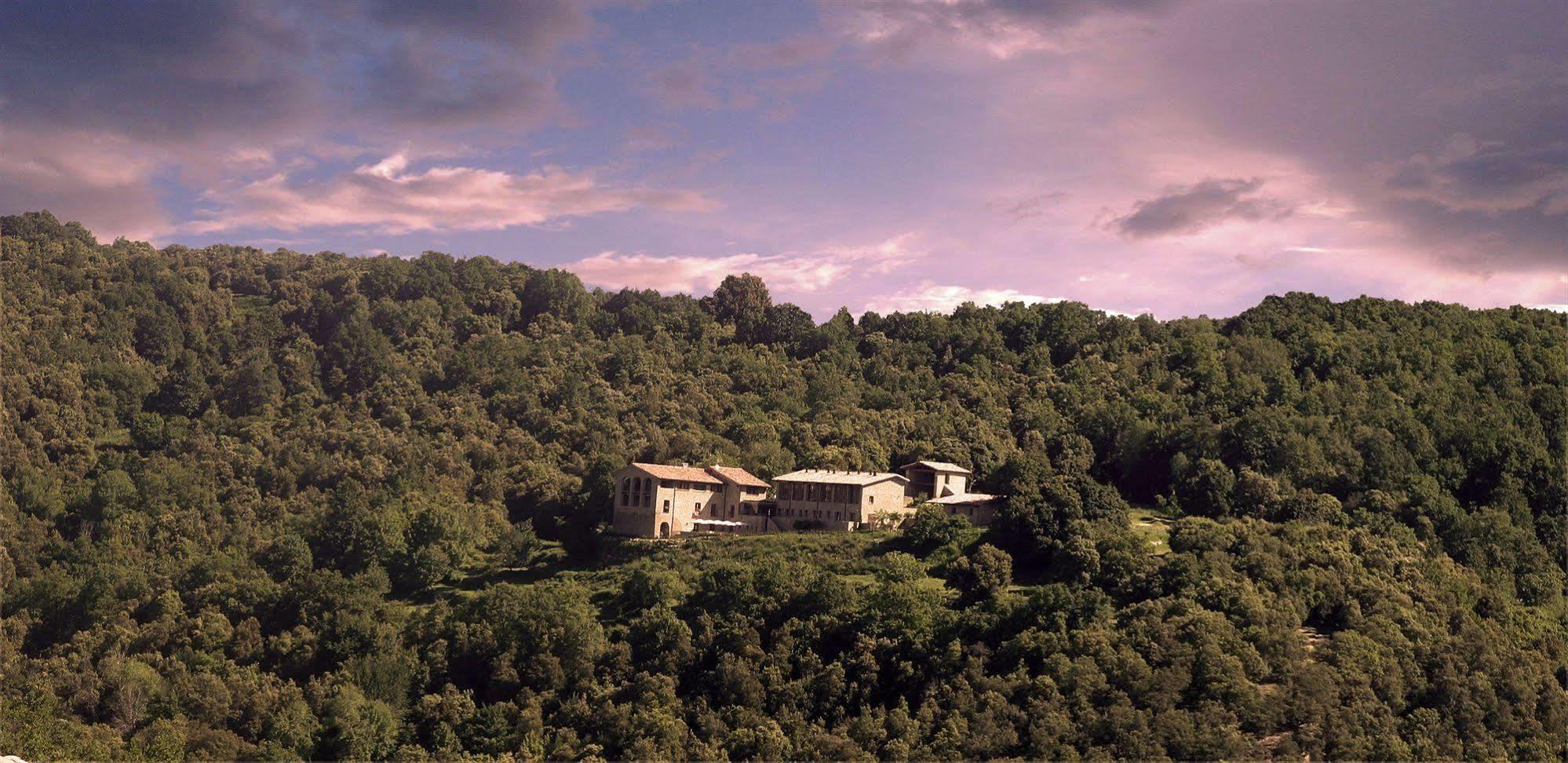 Hotel Restaurante El Ventos Sant Felíu de Pallarols Exterior foto