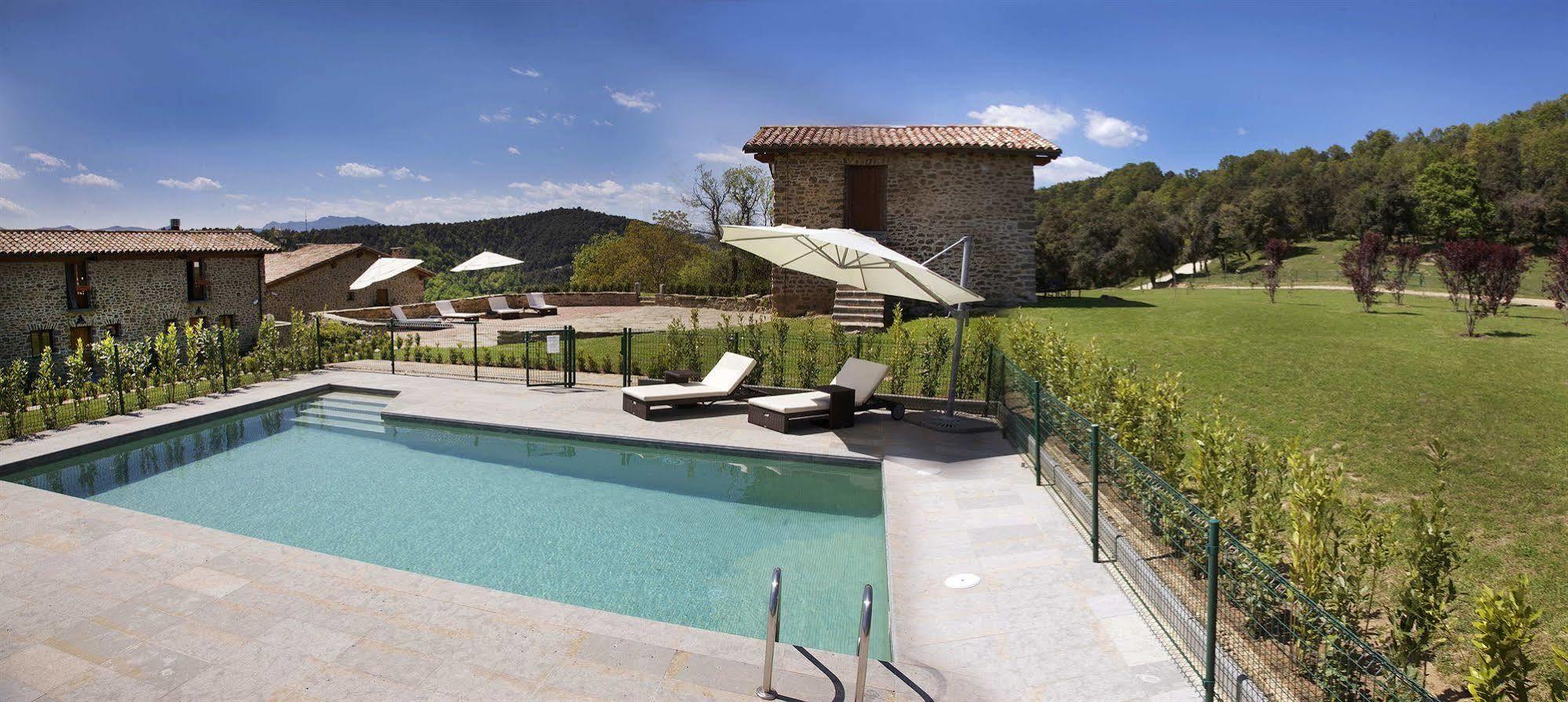 Hotel Restaurante El Ventos Sant Felíu de Pallarols Einrichtungen foto
