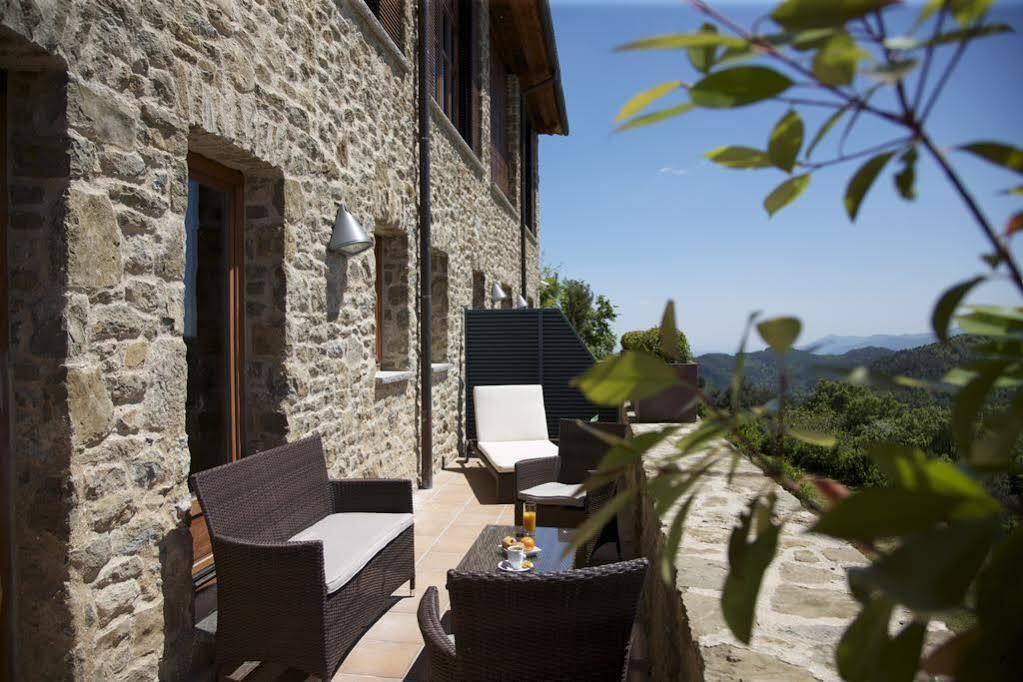 Hotel Restaurante El Ventos Sant Felíu de Pallarols Exterior foto